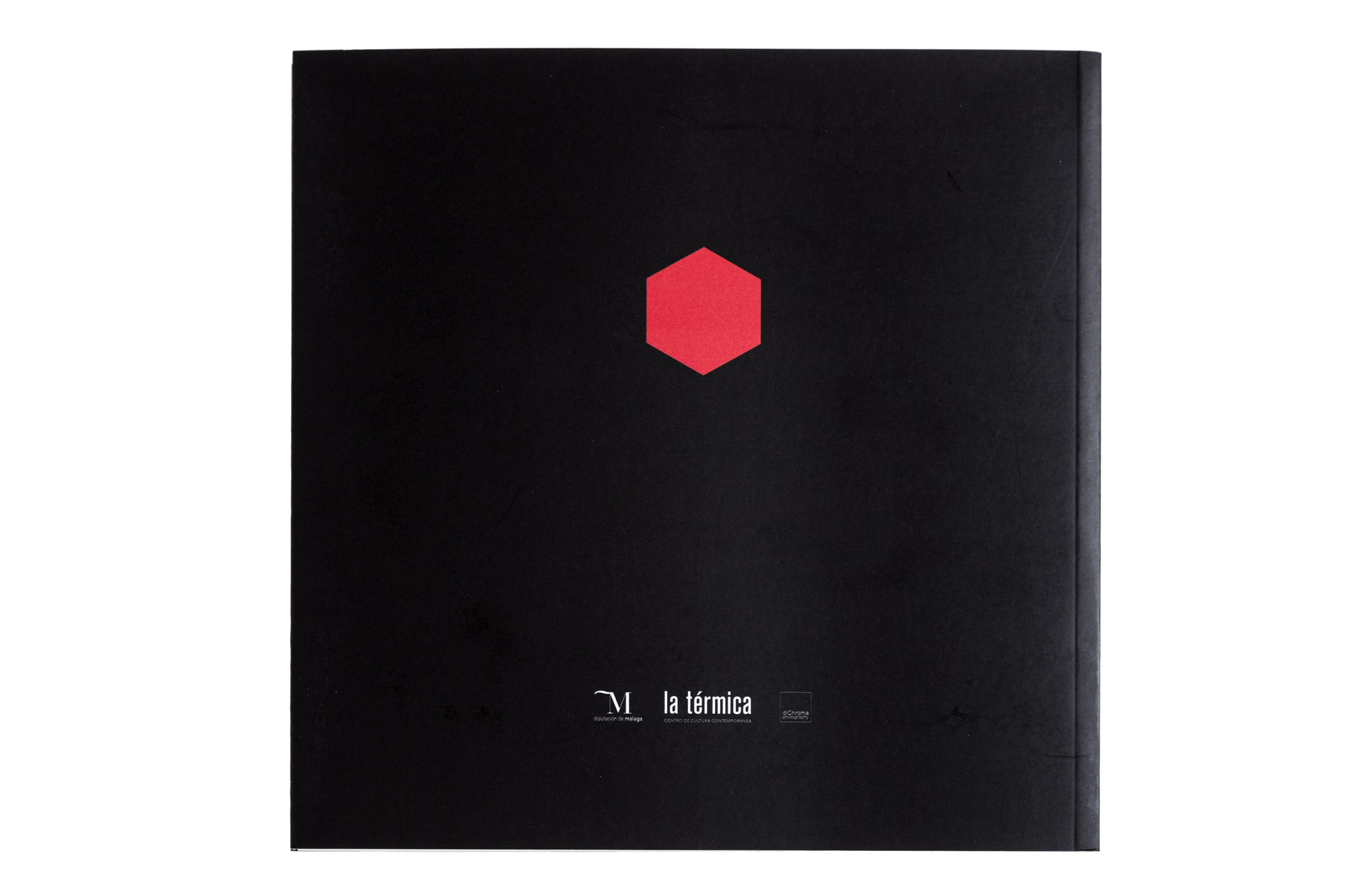 Cubierta trasera catálogo exposición Michel Comte. Trópico de Cáncer