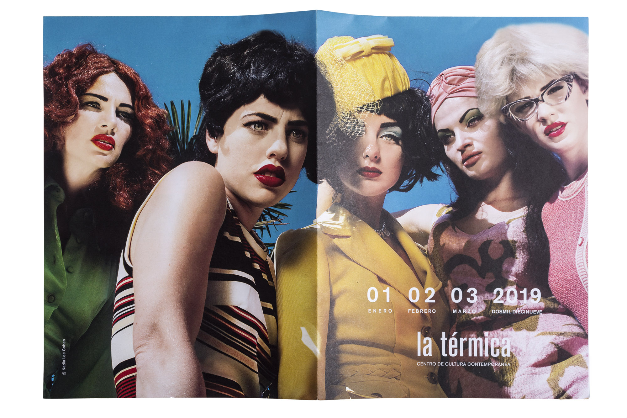 Sábana prograamación La Termica. Nadia Lee Cohen