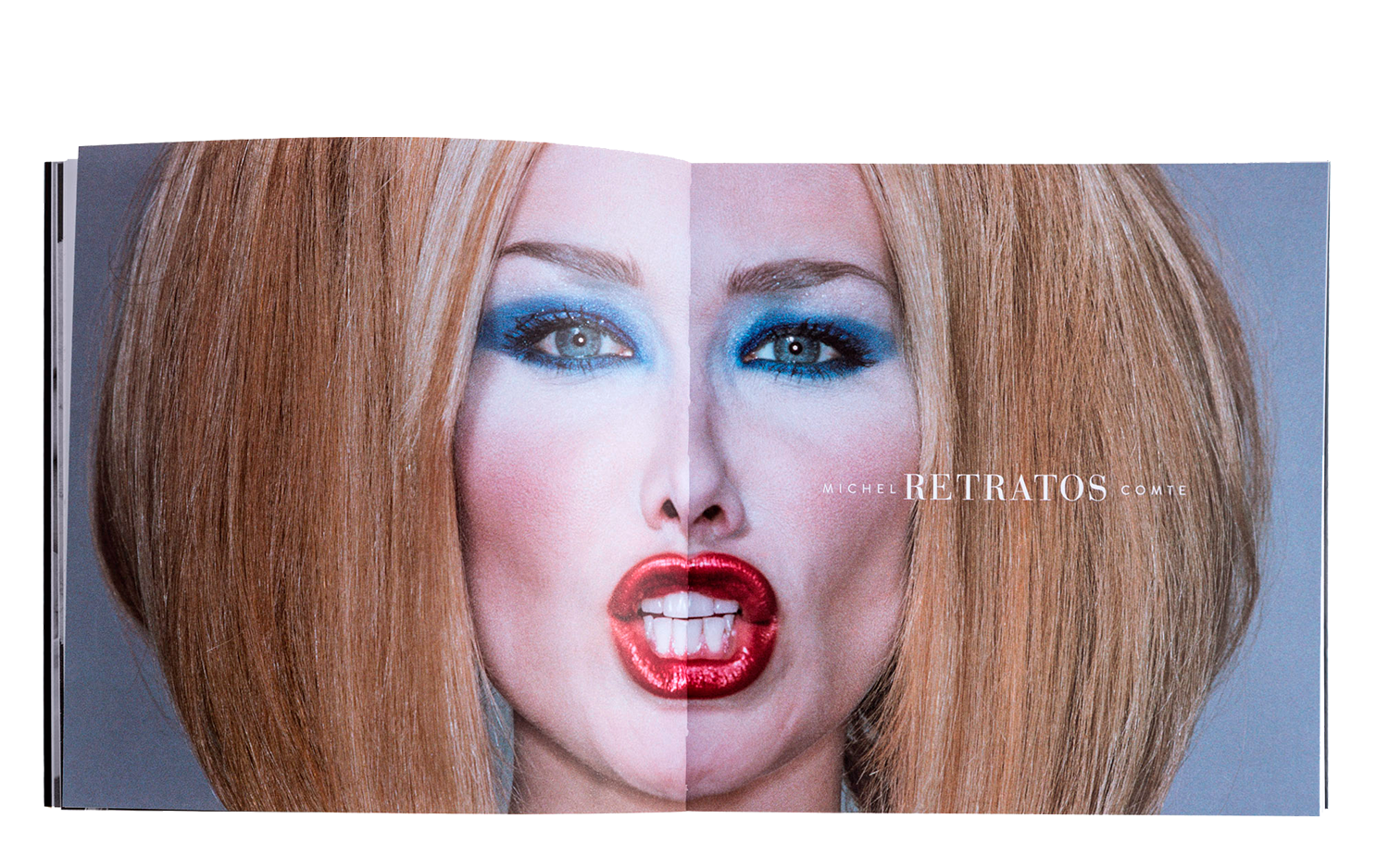 Diseño de interior catálogo exposición Michel Comte. Trópico de Cáncer